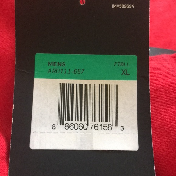 Nike NFL Tampa Bay Buccaneers Winston Football Red Shirt Size XL AR0111-657 NEW - Picture 7 of 7